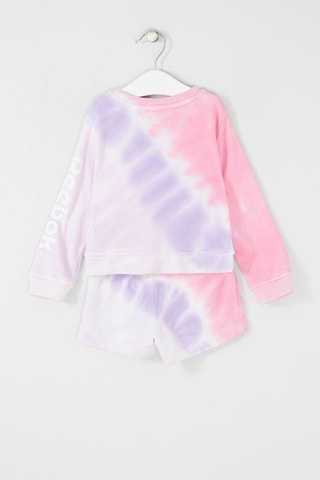 Sweat et short - Rose et blanc
