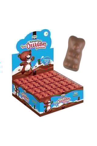 Oursons guimauve chocolat Cémoi - 140 pièces