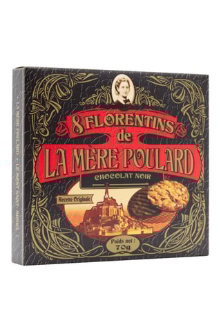 6 x 8 Florentins de la Mère Poulard - Chocolat noir - 70 g
