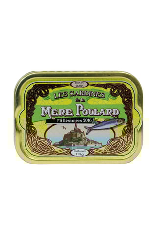 6 x Sardines de la Mère Poulard - Jaune - 115 g