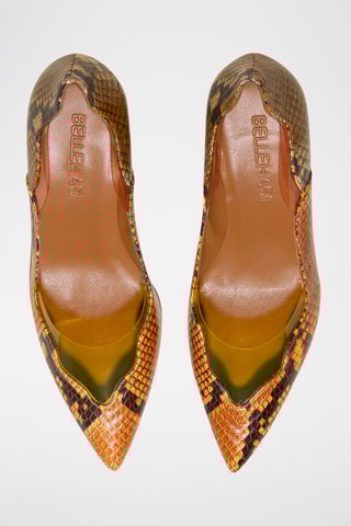 Escarpins en cuir - Orange