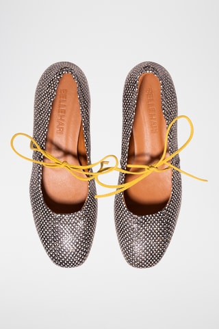 Leren Ballerina’s - Zwart