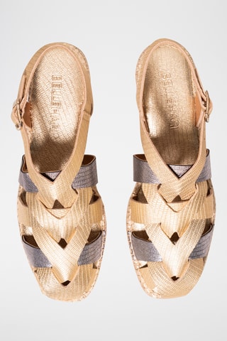 Leren Sandalen - Goudkleurig