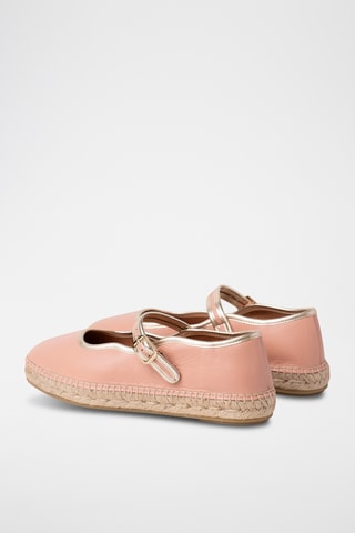 Leren Mary Janes - Zalmkleurig