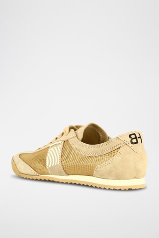 Nubuck Sneakers - Nude