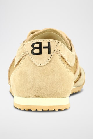 Nubuck Sneakers - Nude