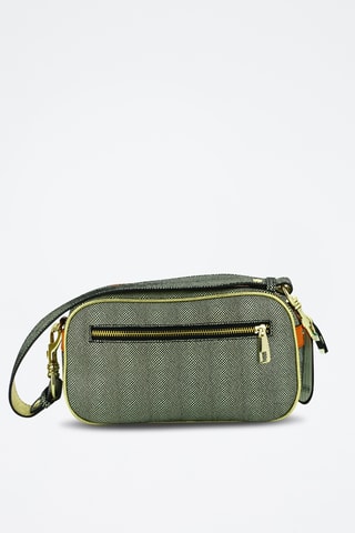 Leren Handtas - Wit en zwart