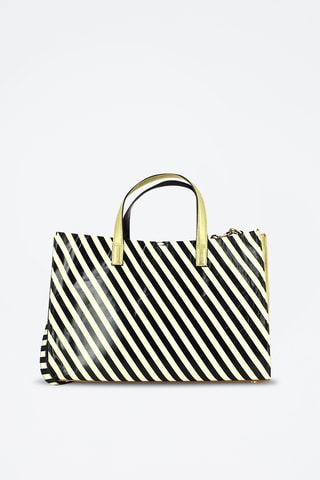 Leren Handtas en Clutch - Camel