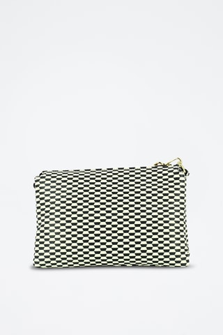 Leren Handtas - Zwart en wit