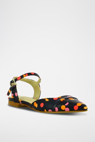 Leren Ballerina’s - Zwart