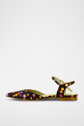 Leren Ballerina’s - Zwart