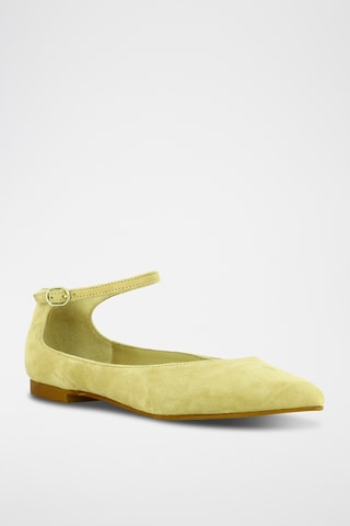 Nubuck Ballerina's - Camel