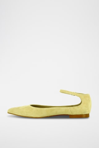 Nubuck Ballerina's - Camel
