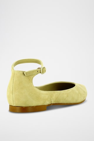 Nubuck Ballerina's - Camel