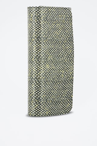 Leren Clutch - olijfgroen