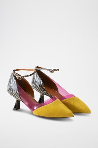 Leren Pumps - Geel