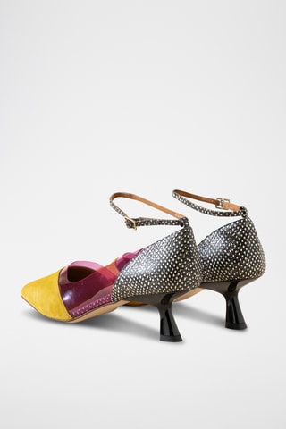 Leren Pumps - Geel