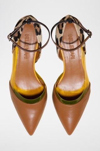 Leren Pumps - Bruin
