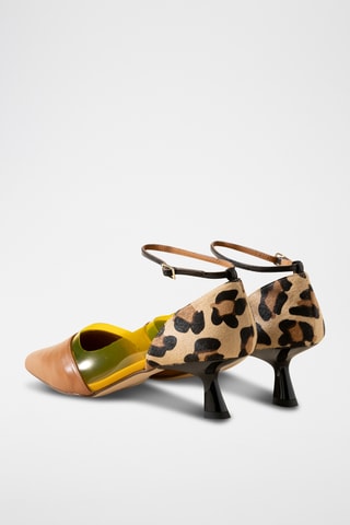Leren Pumps - Bruin