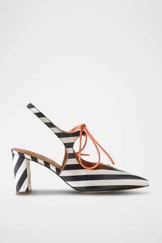 Leren Pumps - Blanc