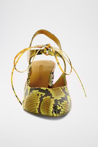 Leren Pumps - Geel