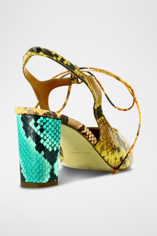 Leren Pumps - Geel