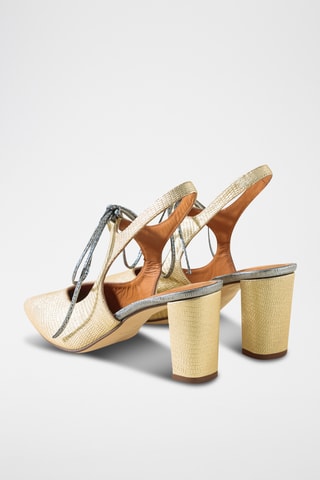Leren Pumps - Goudkleurig