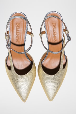 Leren Pumps - Goudkleurig
