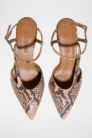 Leren Pumps - Zalmkleurig
