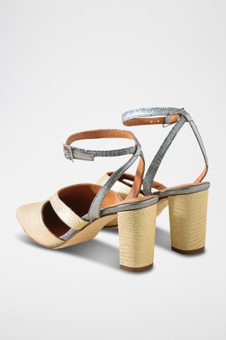 Escrapins en cuir - Doré