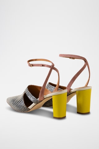 Escrapins en cuir - Mauve