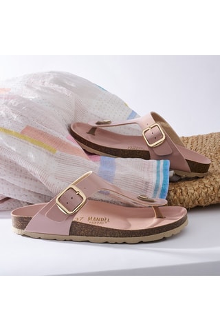 Chinelos de dedo Blanca - Rosa-velho
