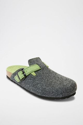 Pantufas Noe Cinzento escuro
