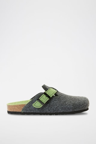 Pantufas Noe Cinzento escuro