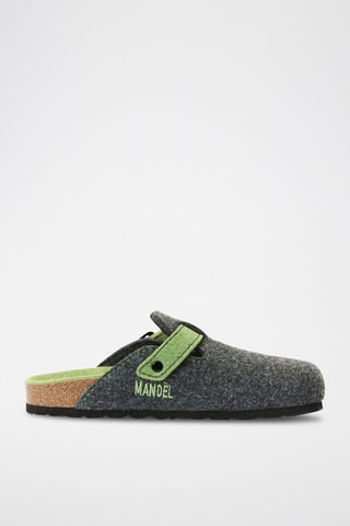 Pantufas Noe Cinzento escuro