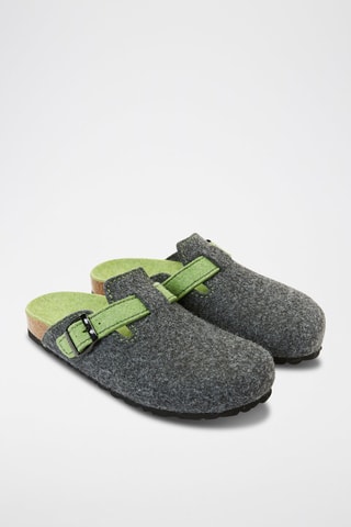 Pantufas Noe Cinzento escuro