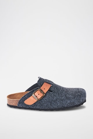 Pantufas Noe Cinzento escuro mesclado