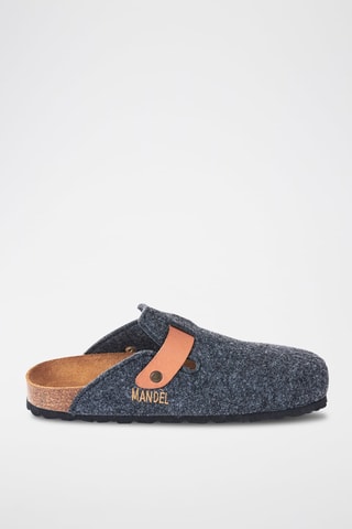 Pantufas Noe Cinzento escuro mesclado