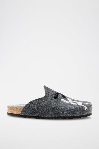 Pantufas Angel Cinzento escuro