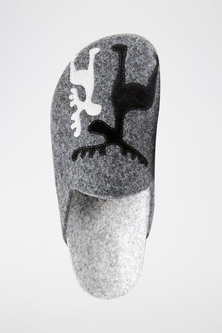 Pantufas Angel Cinzento escuro