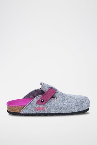 Pantufas Noe Cinzento mesclado