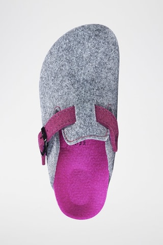 Pantufas Noe Cinzento mesclado