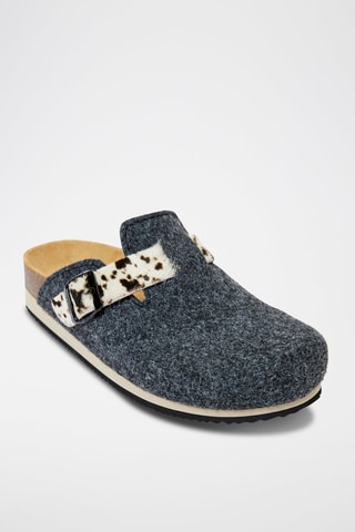 Pantufas Noe Cinzento escuro