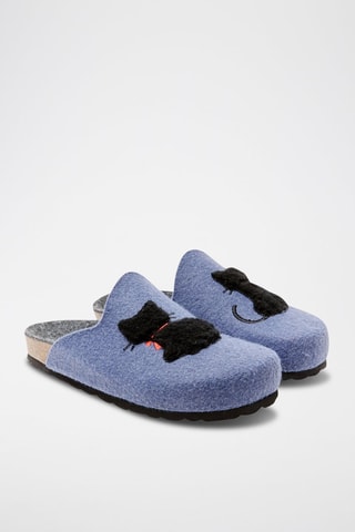 Pantufas Angel - Azul