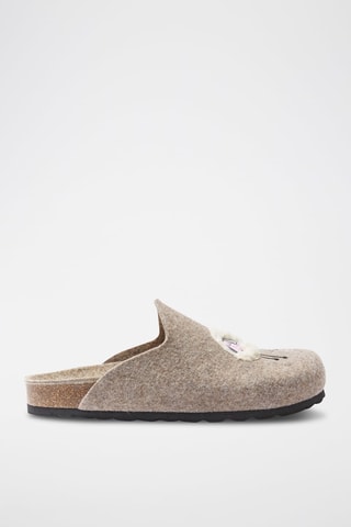 Pantufas Angel - Bege