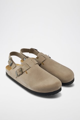 Socas de nobuck Oscar - Toupeira