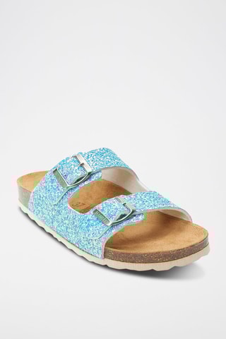 Mules Alberto - Azul-celeste