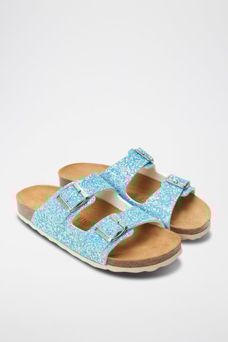 Mules Alberto - Azul-celeste