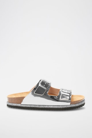 Mules Alberto - Prateado