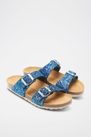 Mules Lora - Azul-marinho